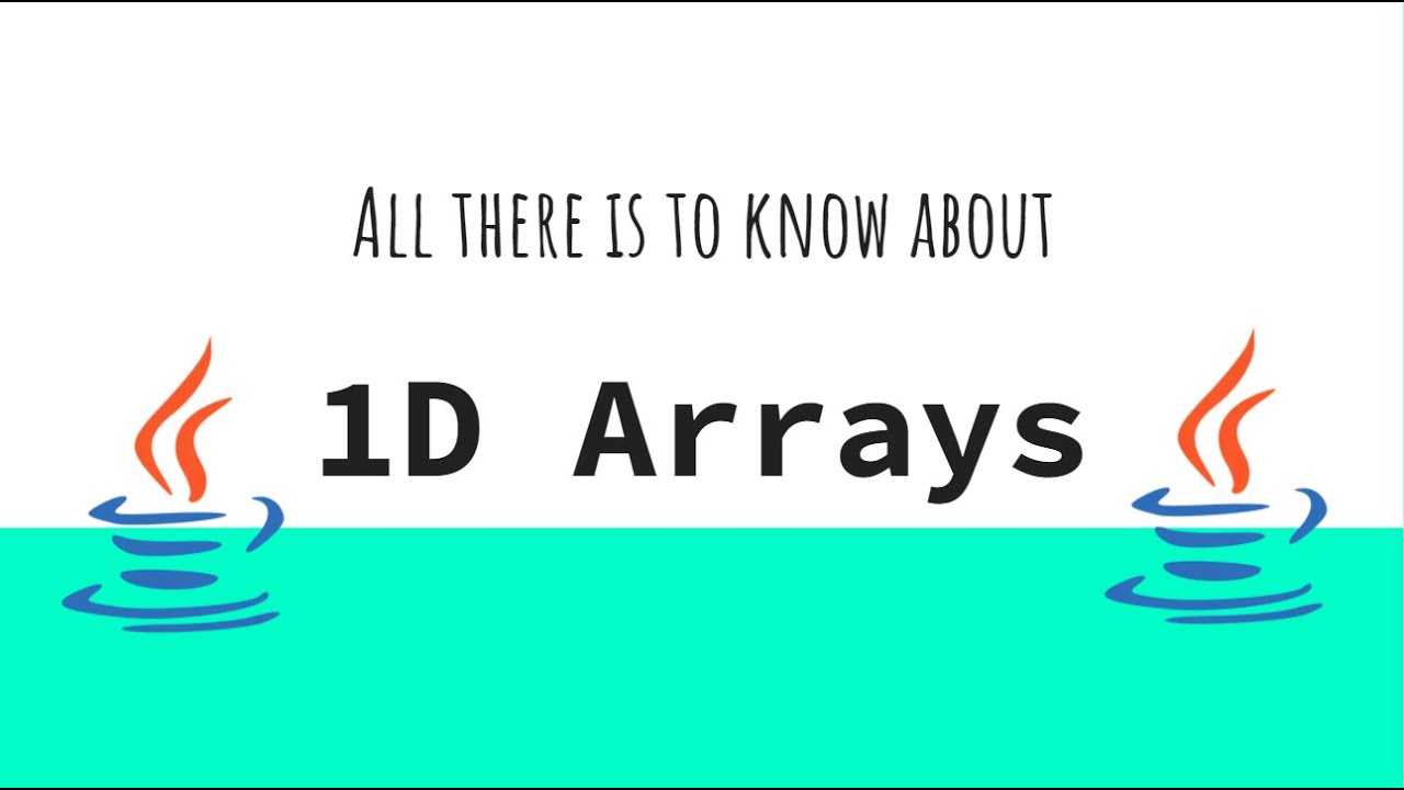 1D Arrays Overview (Part 1)