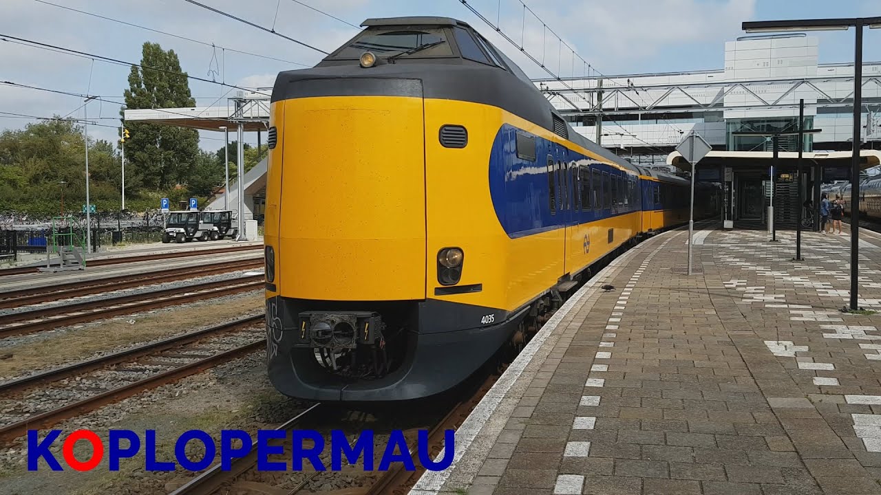 ICM vertrekt van station Alkmaar als intercity naar Maastricht!