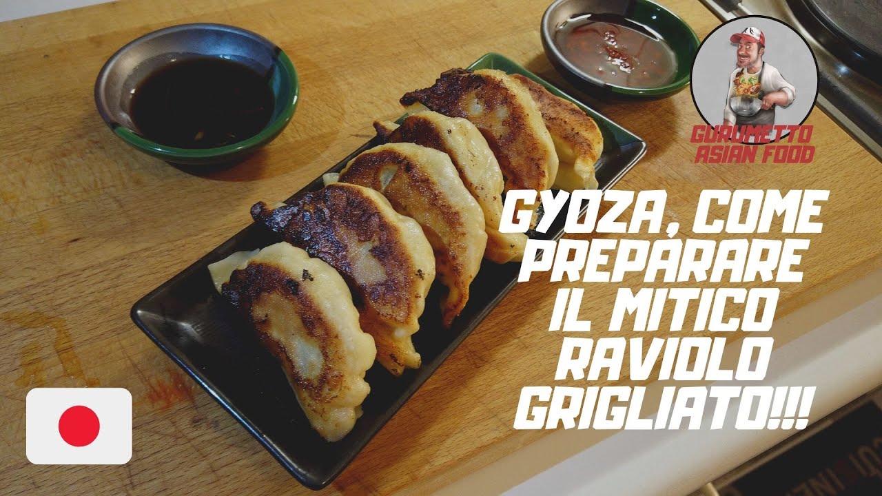 Ricetta GYOZA - Come preparare il mitico raviolo GRIGLIATO!!