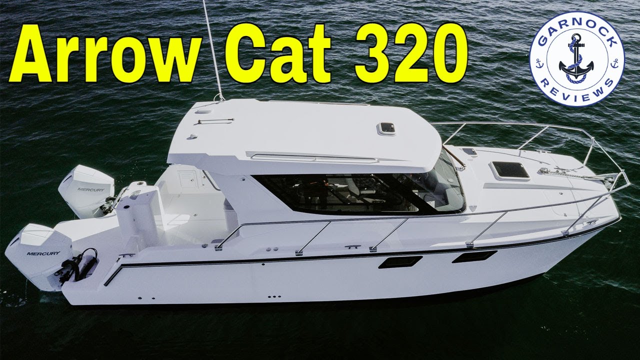 (2022) — Обзор ArrowCat 320 — Выставка моторных и парусных яхт в Санкт-Петербурге