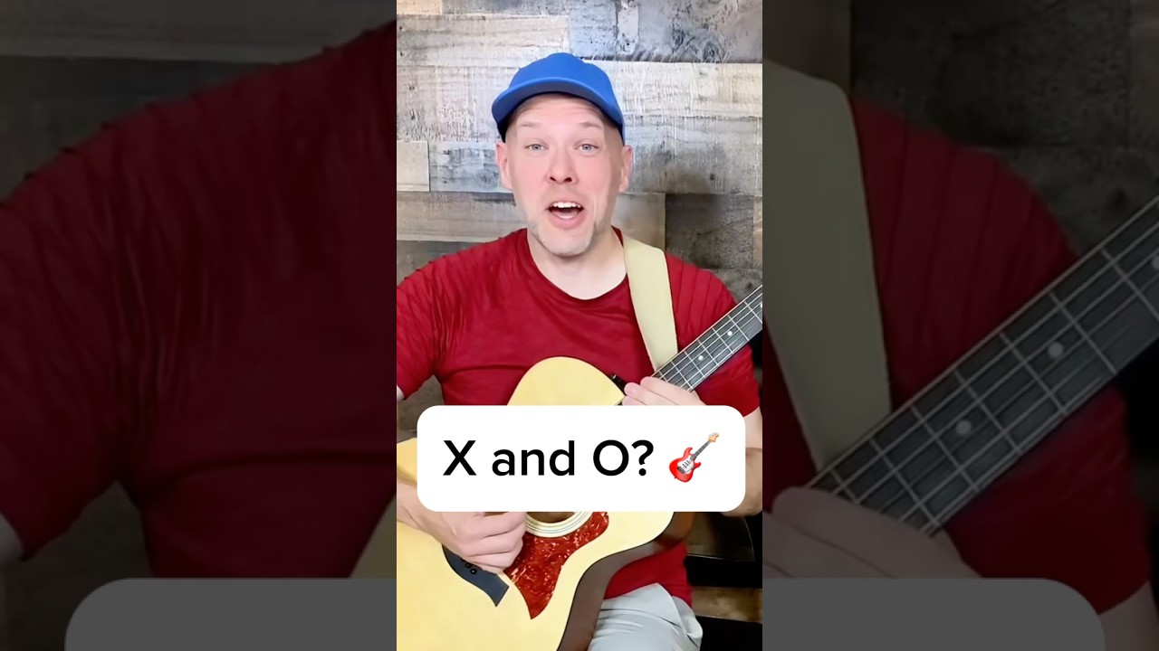 Что означают буквы X и O на диаграмме аккорда?