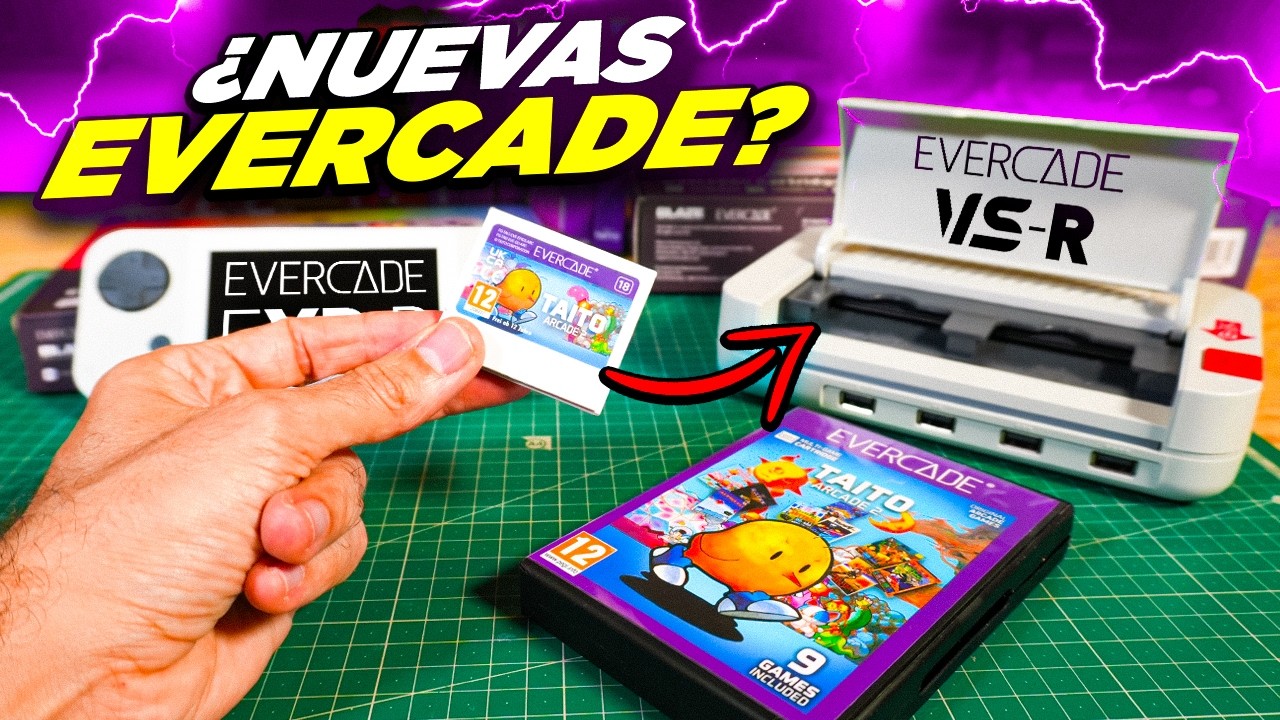 EVERCADE HACE lo que Nintendo NO : NUEVAS EVERCADE EXP-R y VS-R ¿ merecen la pena ?