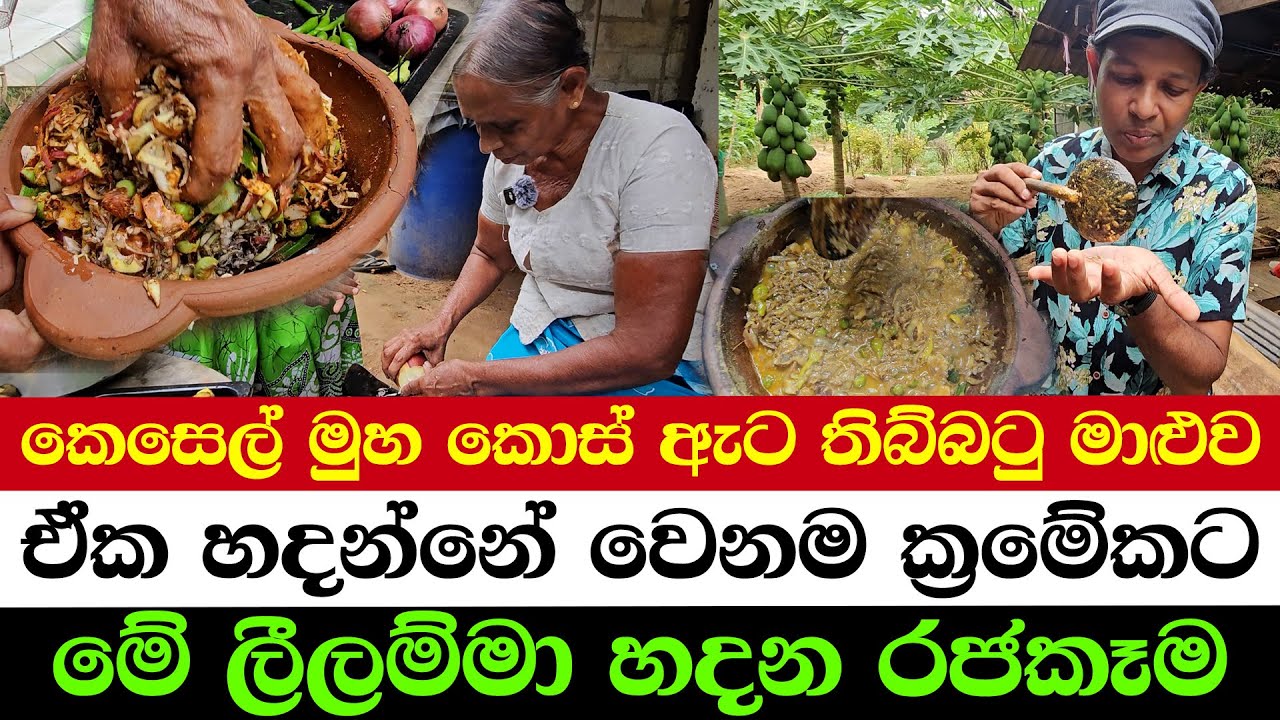 Banana Blossom, Thibbatu & Jack Seeds – A True Lankan Delight | Leela Amma’s Legendary Royal Feast