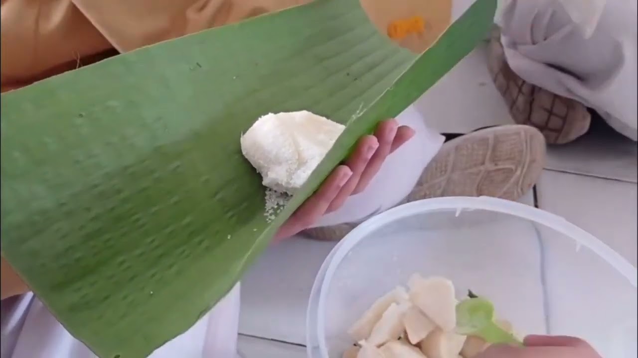 Ujian Praktik IPA pembuatan tape singkong 