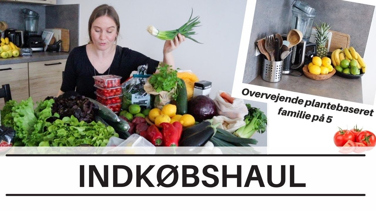 Det spiser vi på en uge + vores madBUDGET