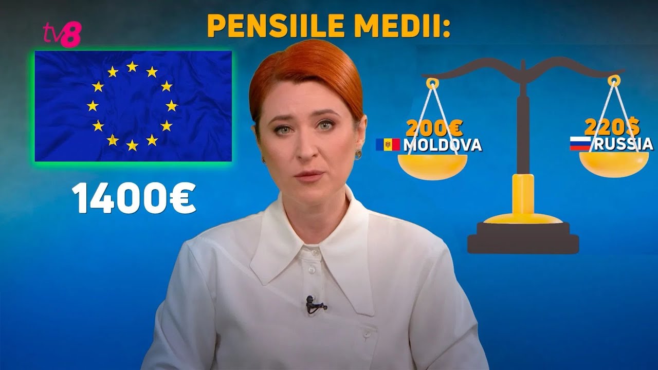 Verde-n ochi: Pensii de lux în UE vs. sărăcia pensionarilor din Republica Moldova și Rusia