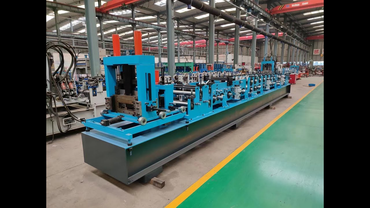 Automatic change size C Z roll forming machine