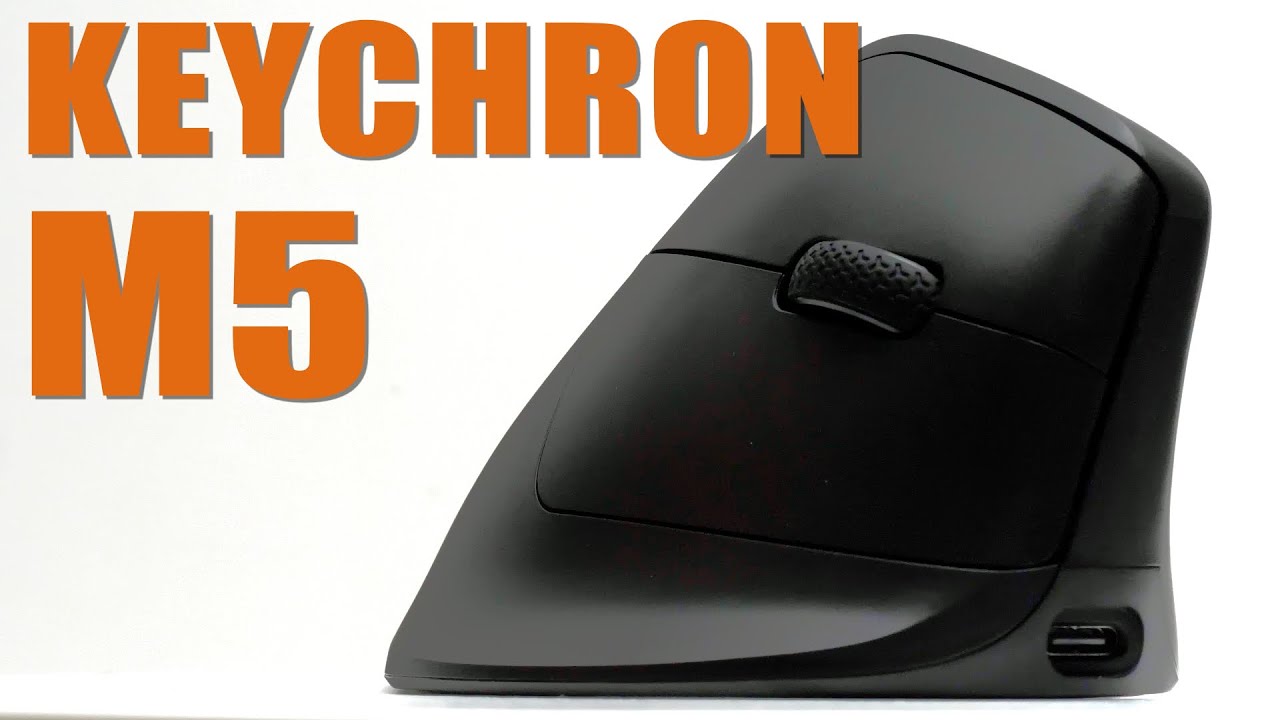 Unboxing the Keychron M5 wireless ergonomic mouse