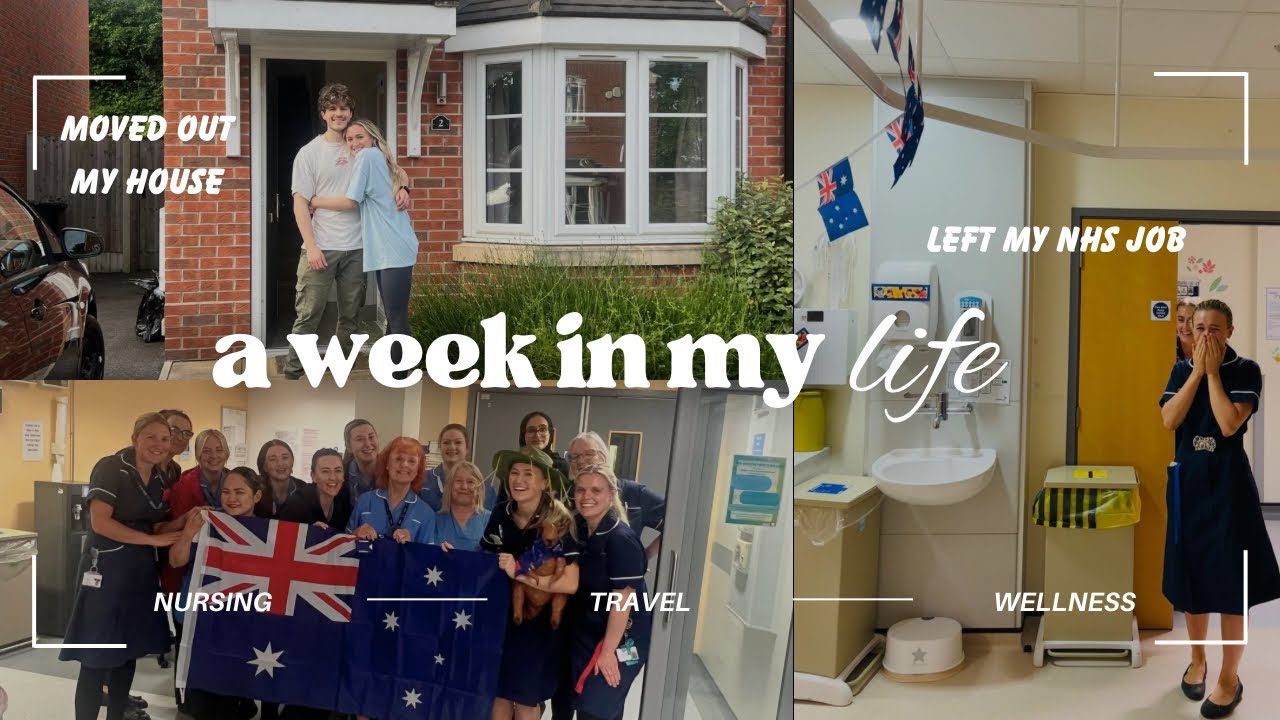 I quit my NHS job! UK to Australia diaries | weekly vlog | nurse cerys