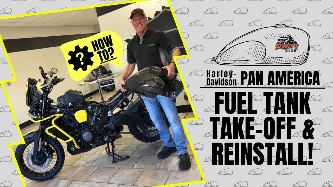 Harley-Davidson Pan America Fuel Tank Removal & Reassembly - Step-by-Step Guide with Larry Yeager