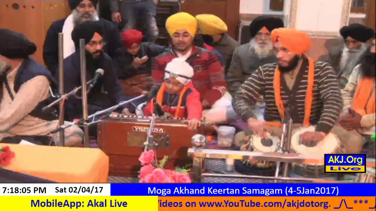 Moga Akhand Keertan Samagam 4-5,Feb-2017