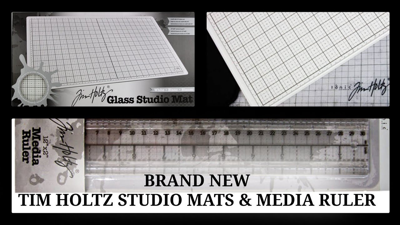 Brand New Tim Holtz Studio Mats & Media Ruler | Tonic Studios