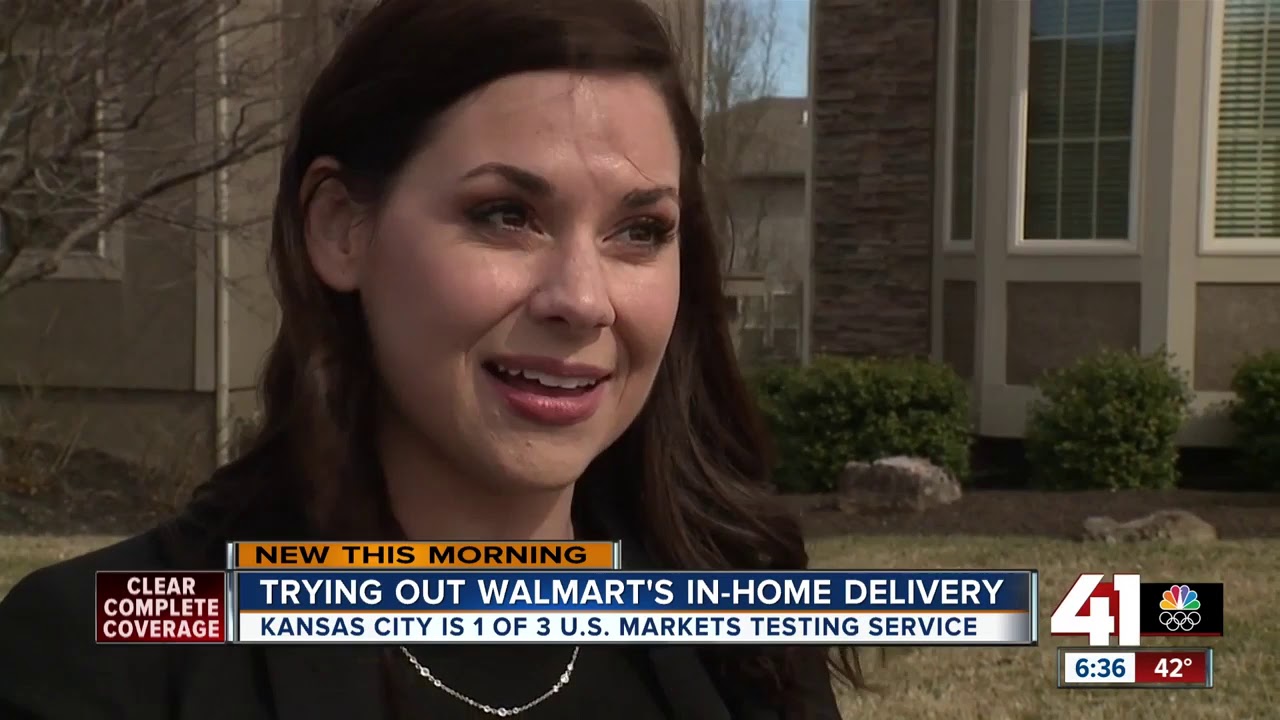 Walmart tests in-home grocery delivery in Kansas City