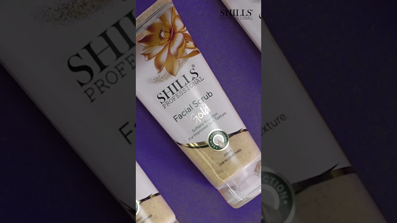 Shills Professional Facial Scrub Gold 