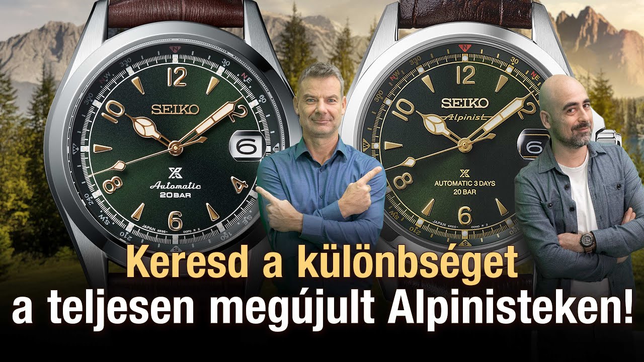 Keresd a különbséget a teljesen megújult Alpinisteken! Seiko Boutique TV S06E14
