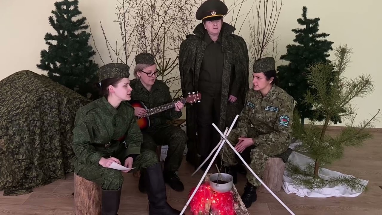 Военно-патриотическая песня Темная ночь