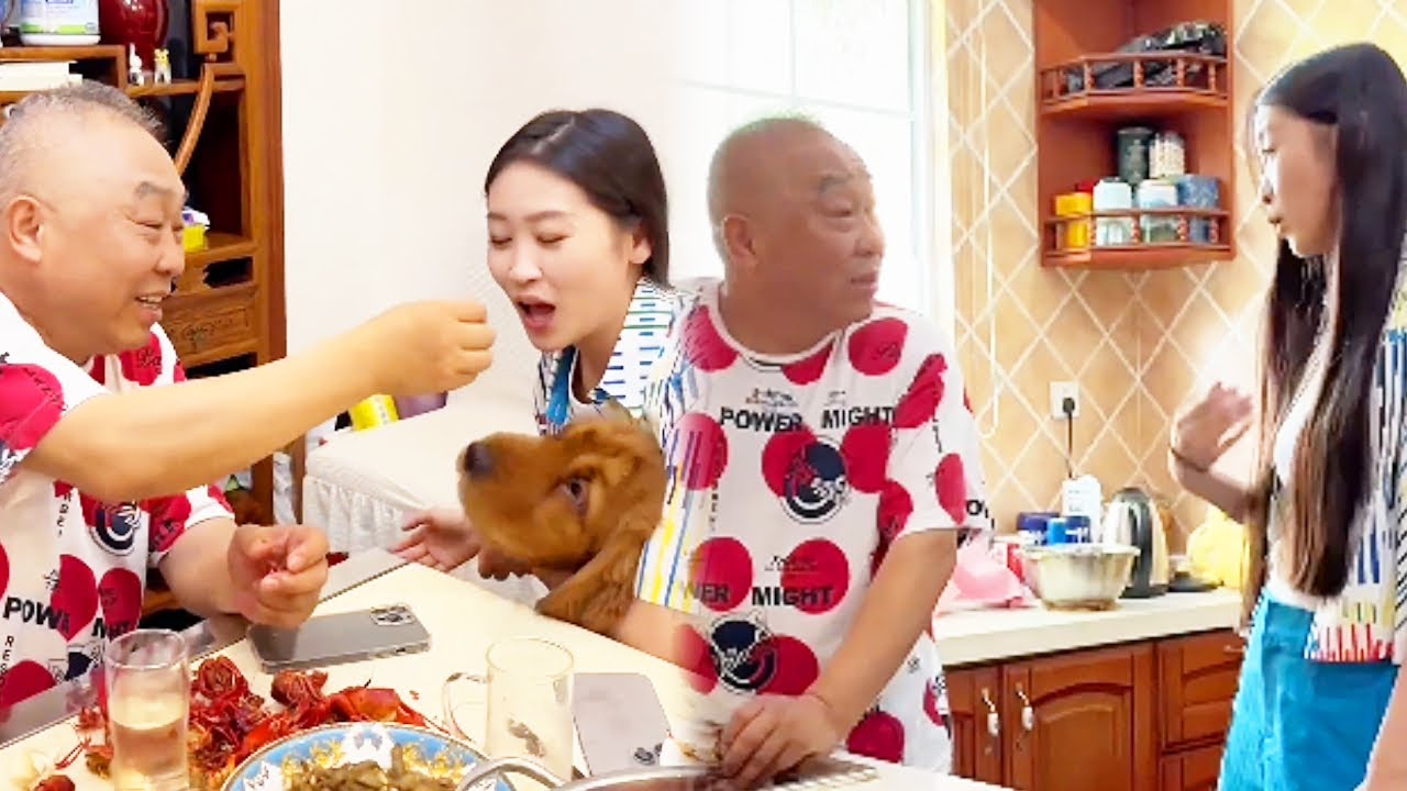 突然发现老爸越来越抠门，为省钱全部亲自动手，直到他说出这句话【憨憨金和帅帅银】