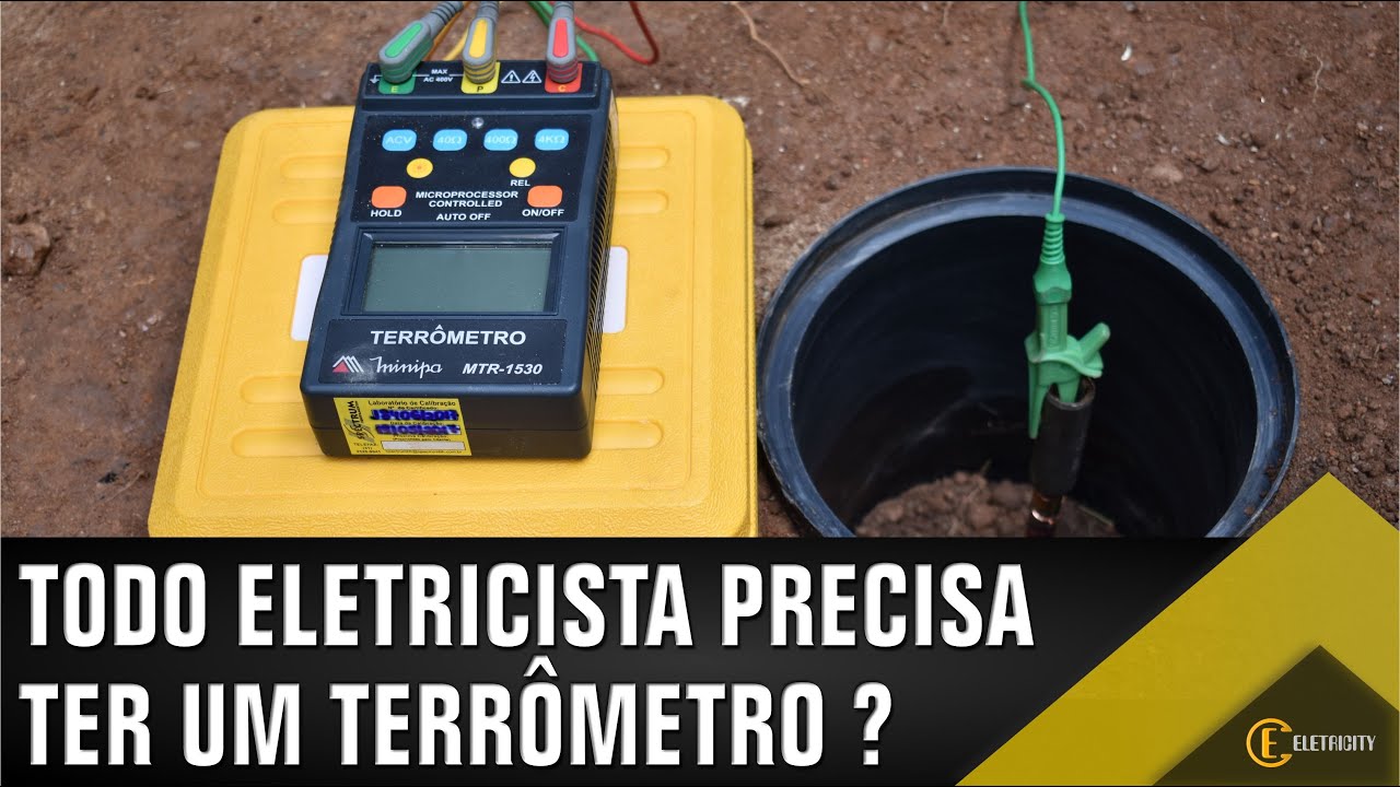 ELETRICISTA PRECISA DE TERRÔMETRO PARA GARANTIR UM BOM ATERRAMENTO?
