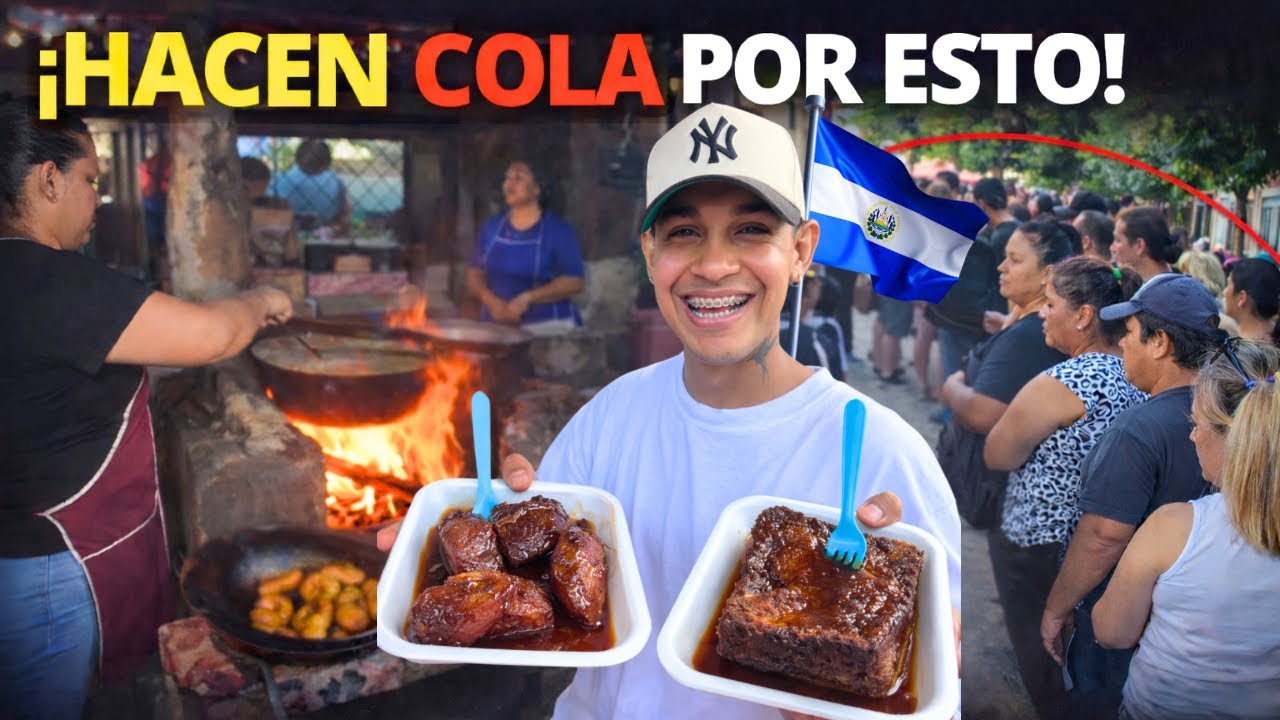 Nunca había visto tantas personas por probar esto en El Salvador 😱😳 