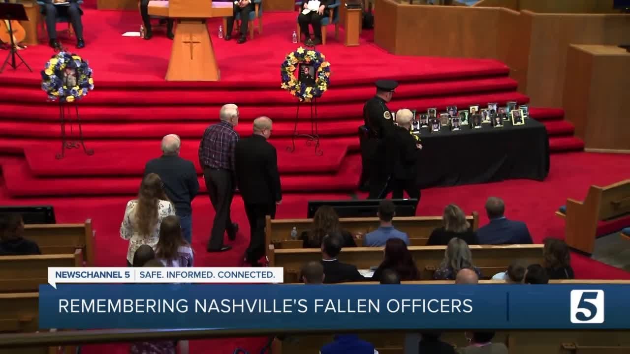 Fallen officers remember in Police Week memorial service