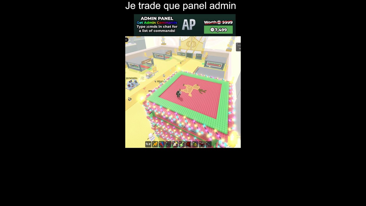 Trade panel contre brainrot