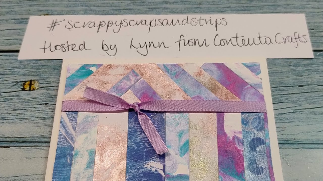Scrappy Scraps and Strips hosted by Lynn from Contents Crafts #scrappyscrapsandstrips