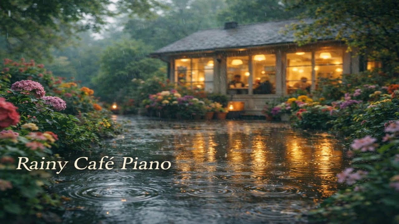 Rainy Café Piano Playlist 🌧 | 비 오는 카페 감성 피아노 20곡 힐링뮤직
