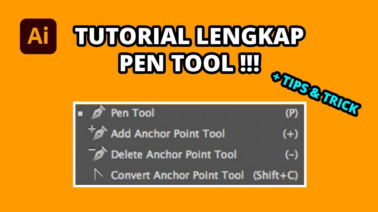 #3 Cara Memakai Pen Tool Adobe Illustrator