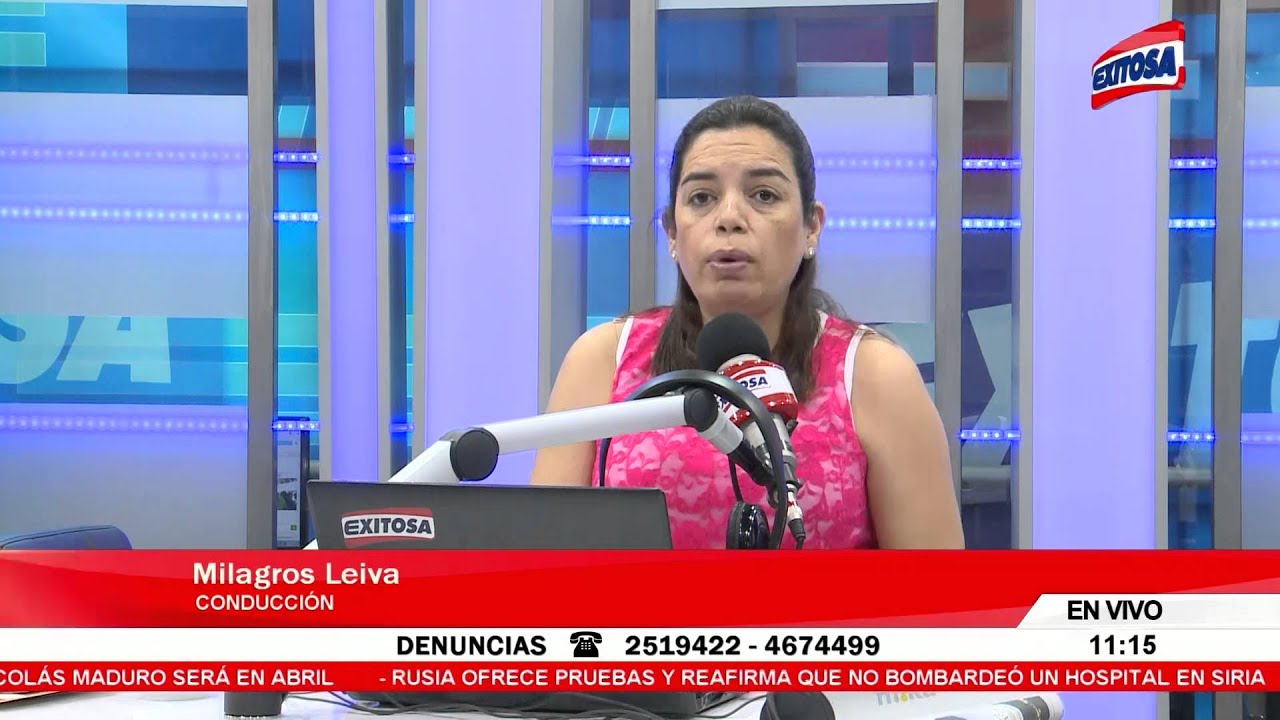 Milagros Leiva se rectifica por informaci&oacute;n errada sobre Daniel Mora