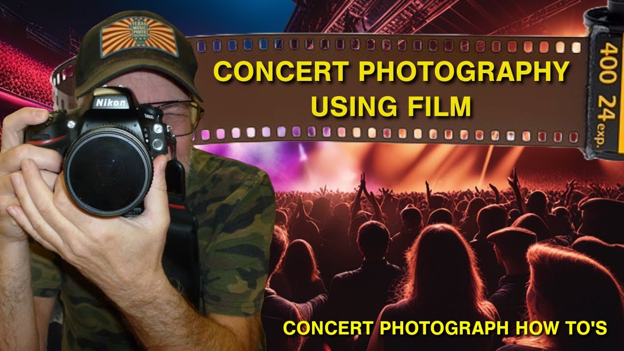 LEARN OLD SCHOOL FILM CONCERT PHOTOGRAPHY! PART 1