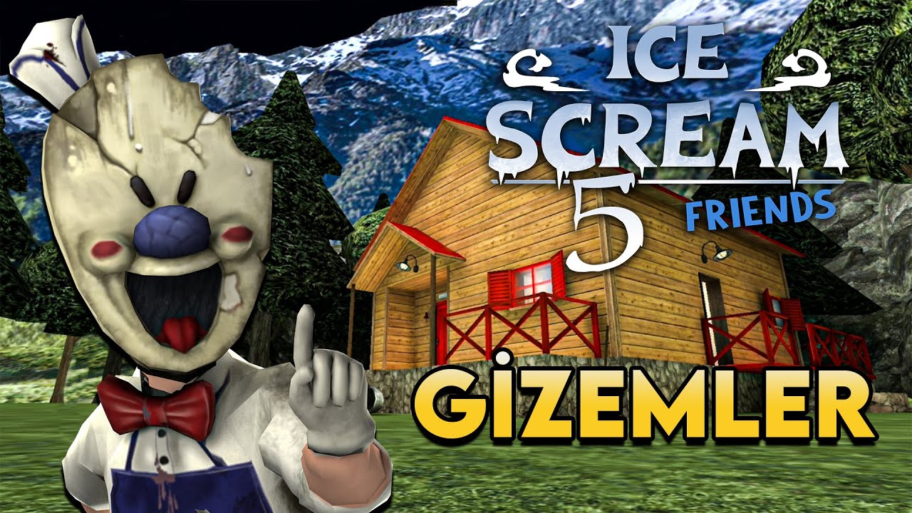 ROD VE AİLESİNİN EVİNİ BULDUK! (5. OYUN GİZEMLERİ) | ICE SCREAM 5