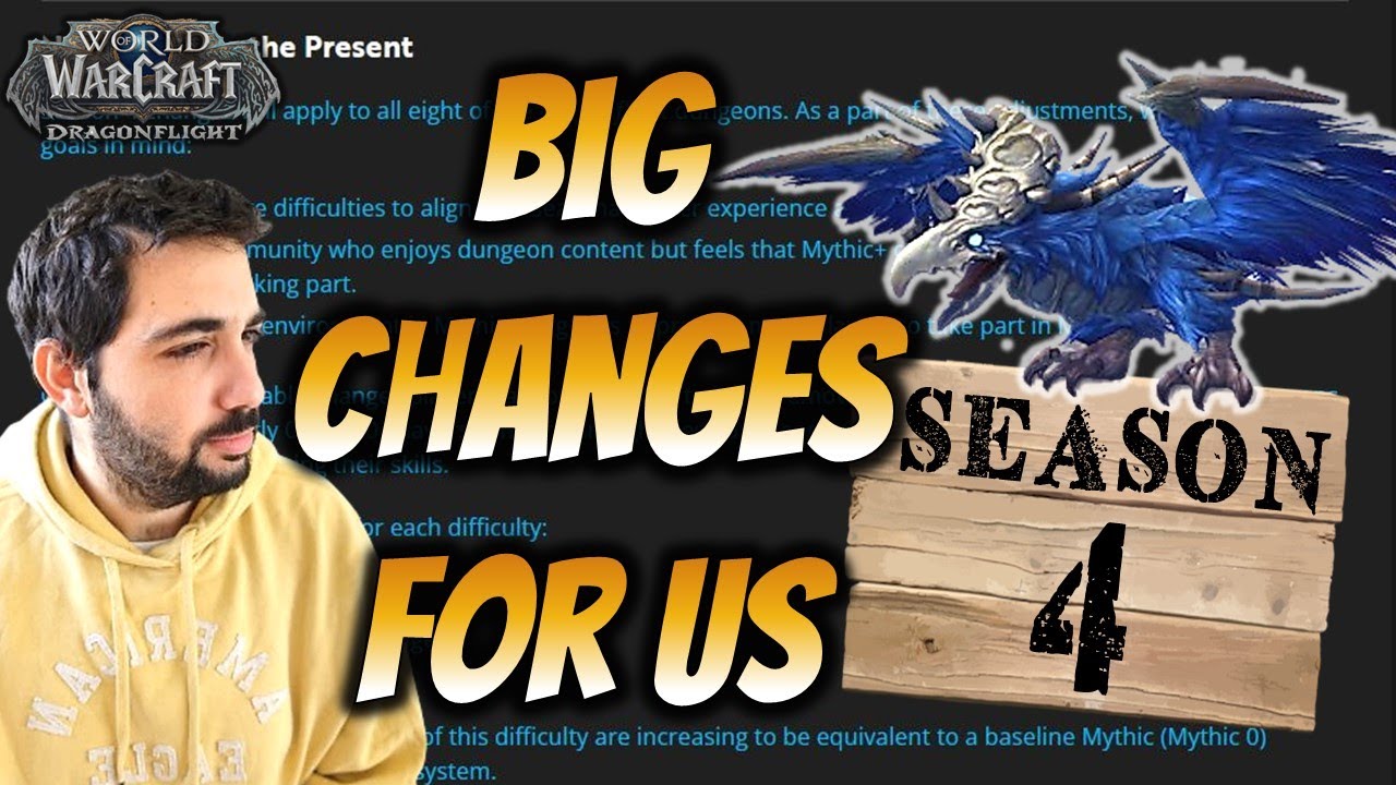 BIG Season 4 News!!!! | WoW Dragonflight