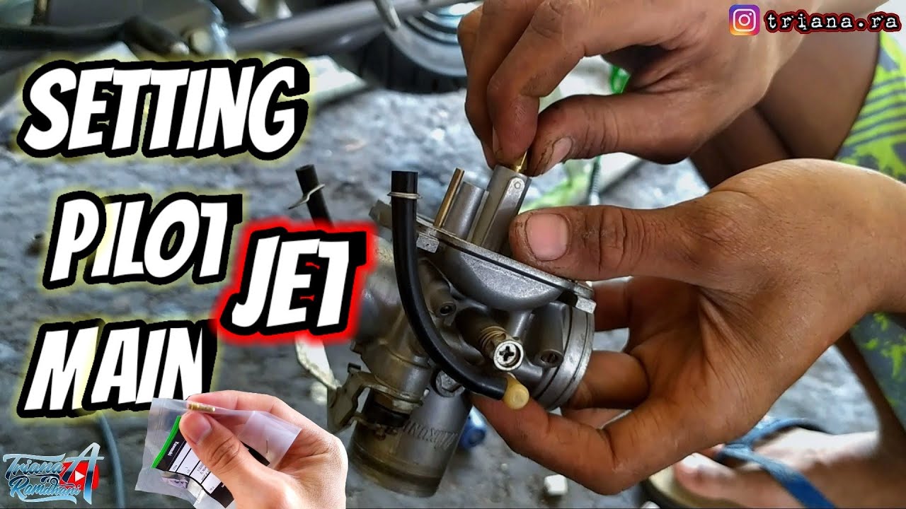 SETTING PILOT JET MAIN JET NINJA RR