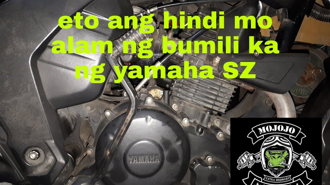 hindi mo alam to nung binili mo yamaha sz mo.