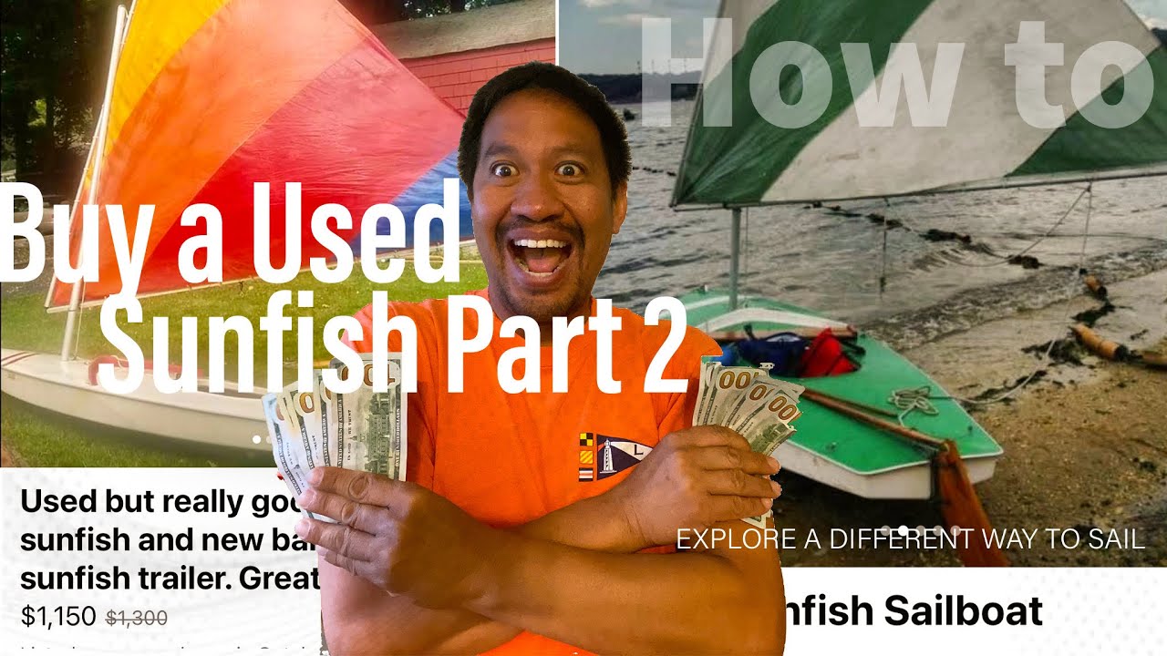 Парусная лодка Sunfish | Как купить парусную лодку Sunfish | На что обратить внимание при покупке...