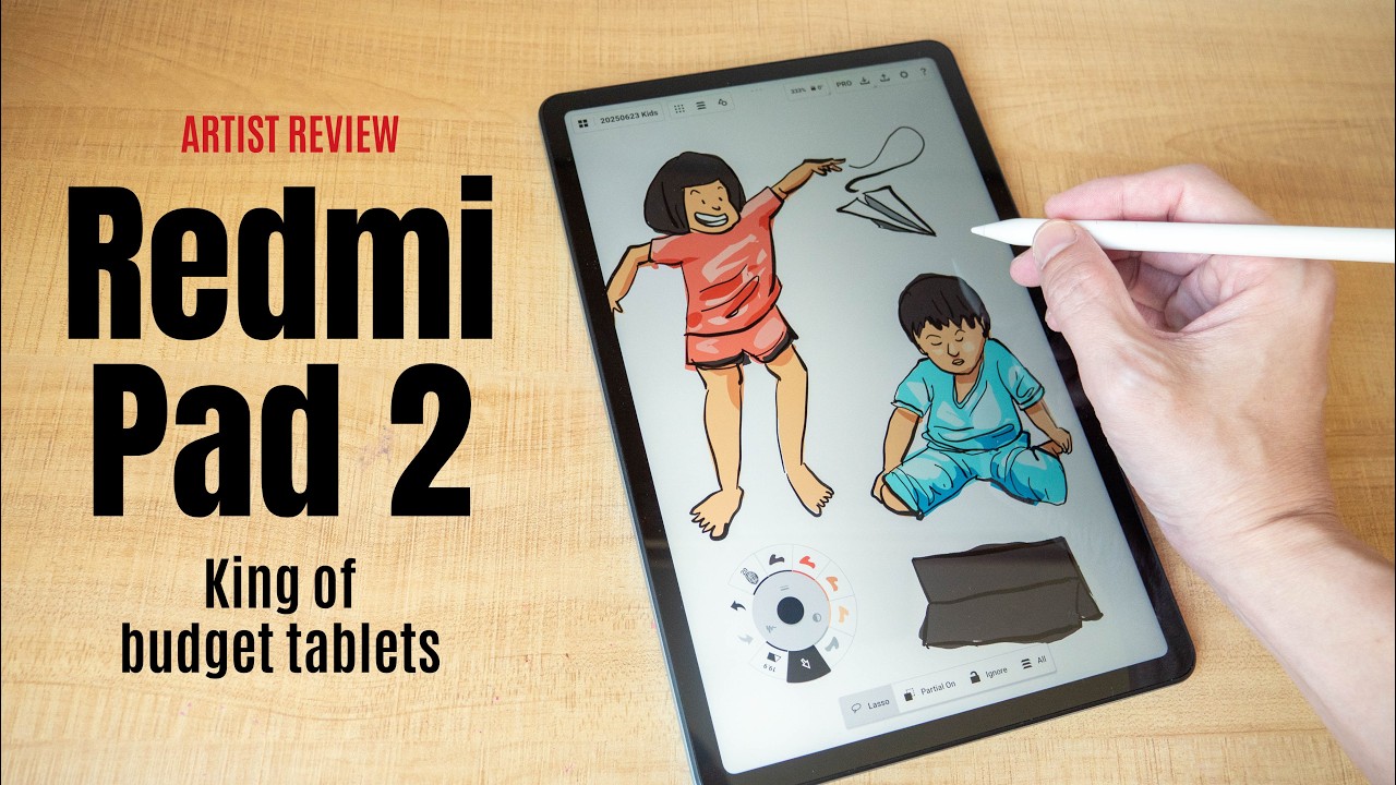 Redmi Pad 2 (artist review): INCREDIBLE value as a budget tablet