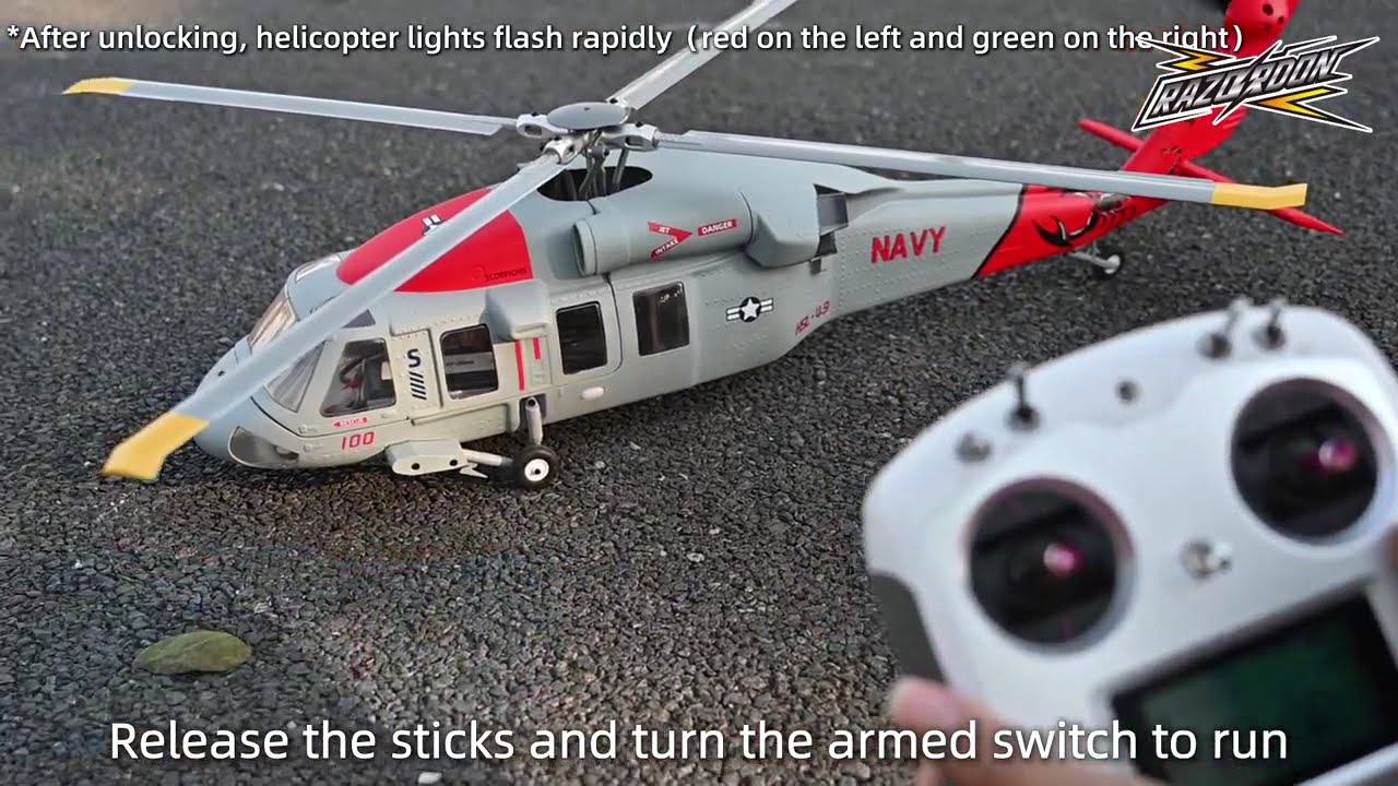 NEW RC Heli for 2026: FLYWING MH-60 RC Helicopter Pre-Sale is LIVE! #razordon #seahawks  #jayhawks
