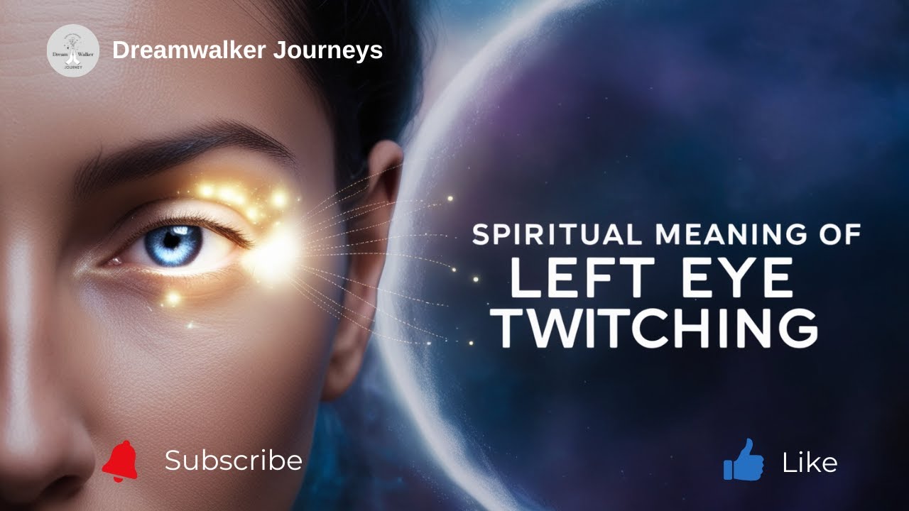 Spiritual Meaning of Left Eye Twitching | Energy Shifts, Intuition & Messages from the Universe