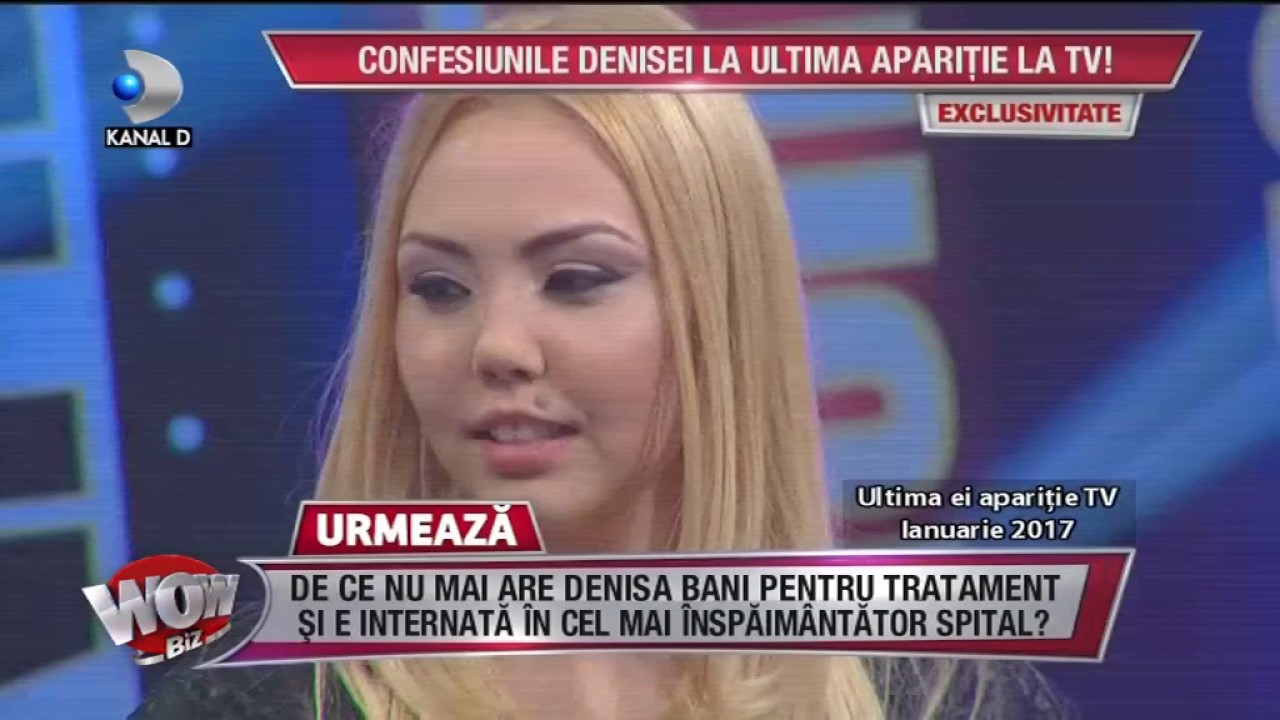 WOWBIZ (07.06.2017) - Confesiunile Denisei Manelista la ultima aparitie TV!