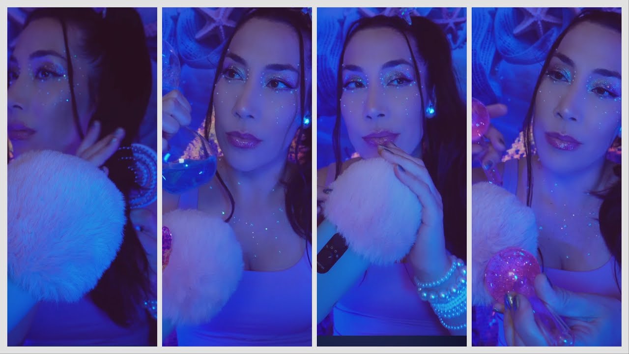 Mermaid Singing ASMR to Relax and Sleep 🧜‍♀️