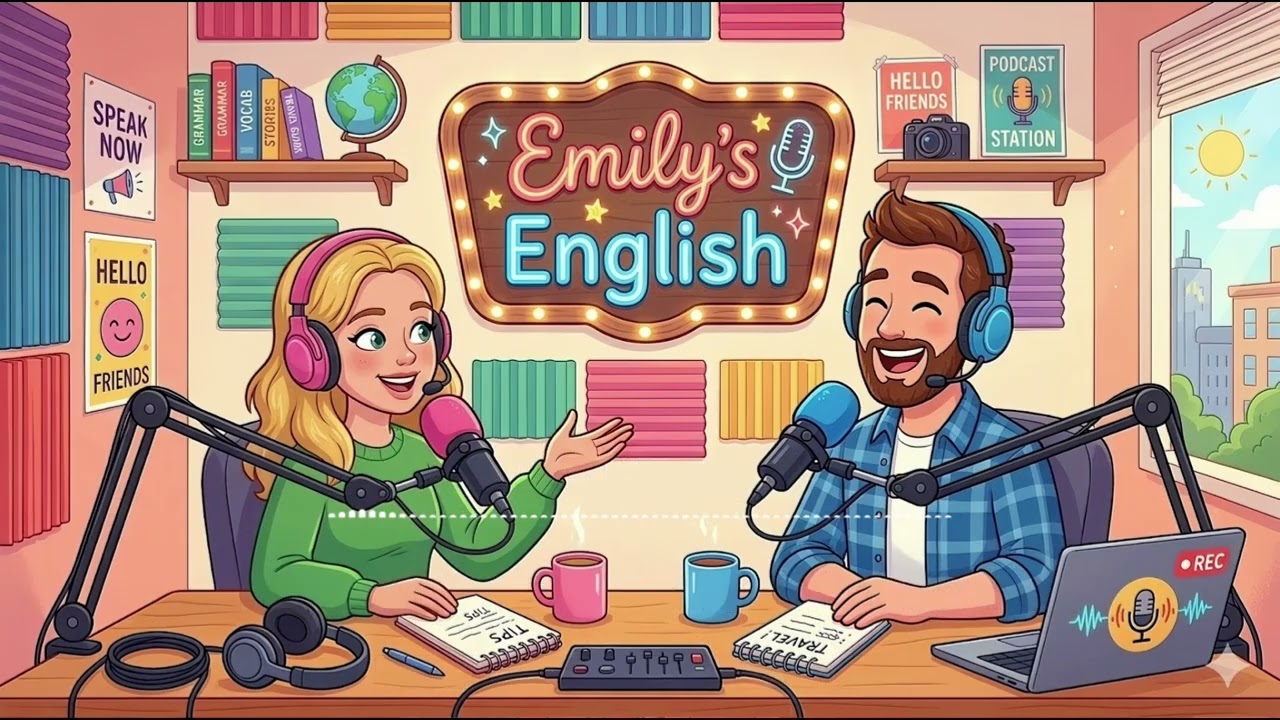How to fluently describe your travel plans in English: The two hosts, through relaxed interaction