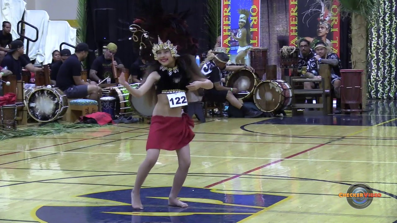 2018 Manahere I Ori Tahiti, #122 Ariyah of Kawailehua, Solo Finals, 1st Place