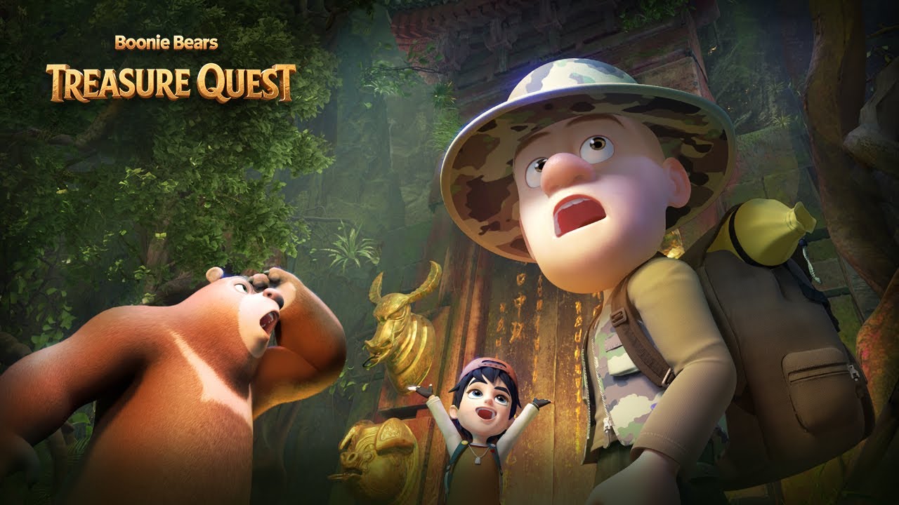 Boonie Bears: Treasure Quest | Part One #animation #movie🎬🎬