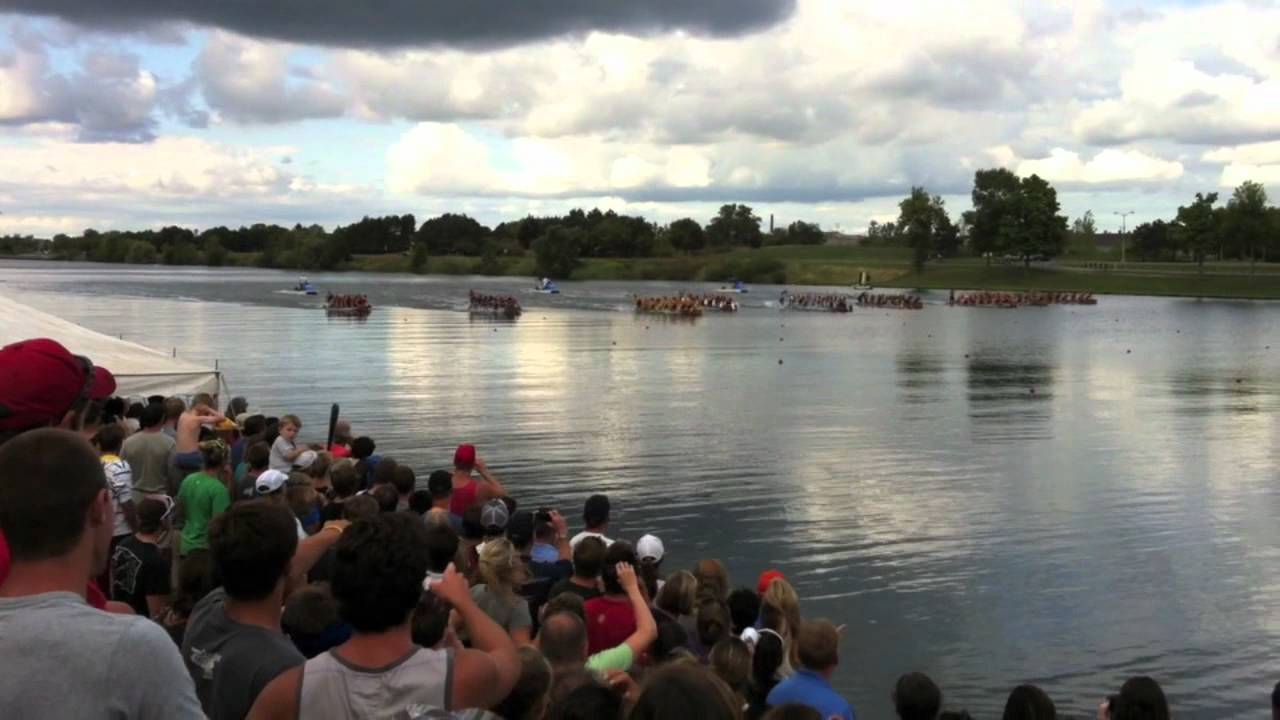 Midget Mixed War Canoe 200m