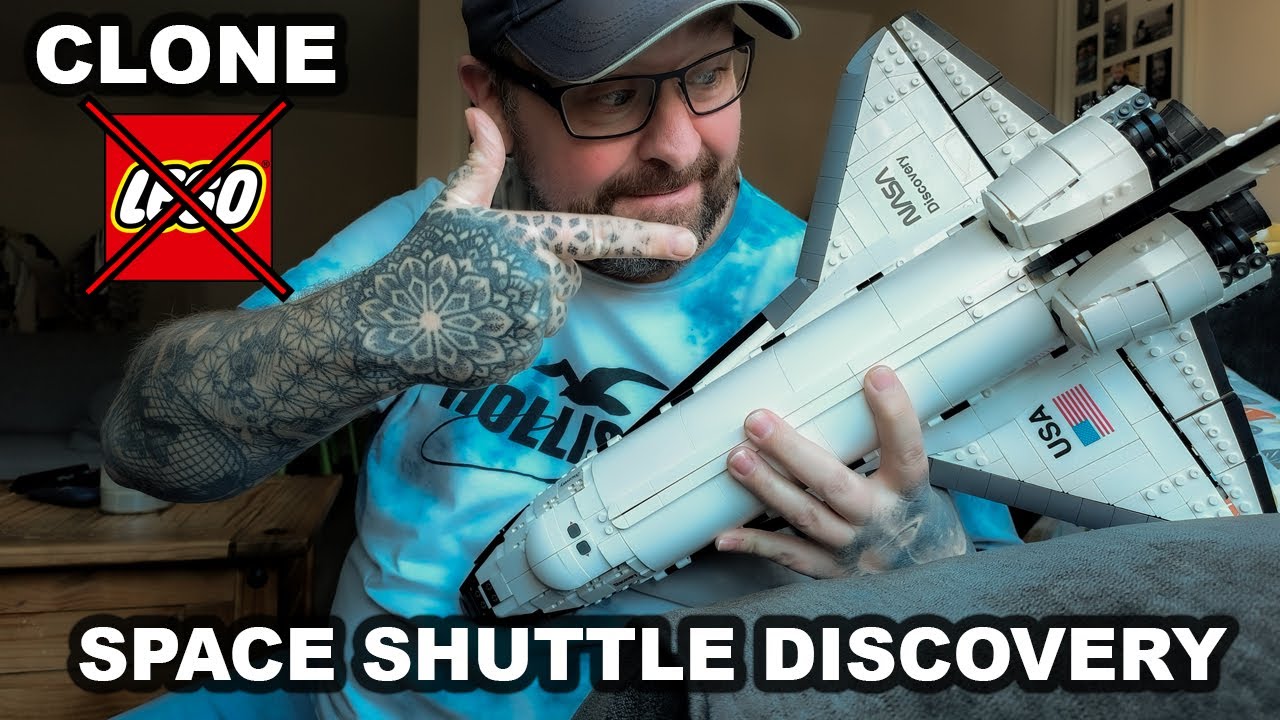 FINISHED! The Fake LEGO NASA Space Shuttle Discovery. Lets review this Chinese Replica 🚀🚀