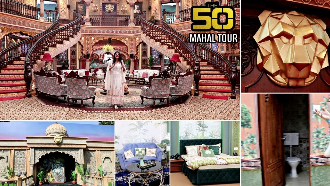 The 50 Mahal Tour - Bedroom, Lion Den, Kitchen, Toilet, Courtyard, Elimination Room & More
