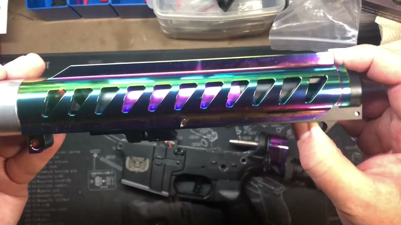 Custom Gelblaster rainbow warrior part 1
