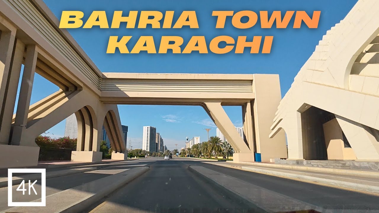 Experience the Driving Tour of Bahria Town Karachi in 2026 - From BTK Gate To Eiffel Tower