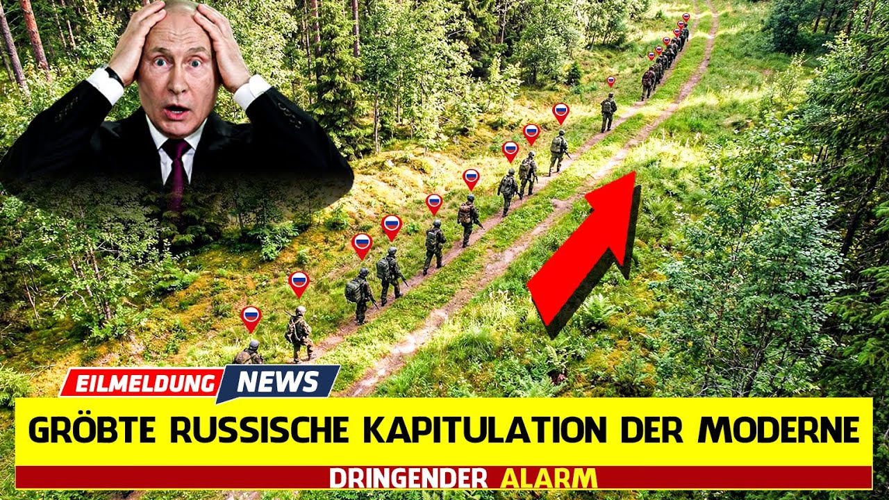 HISTORISCHE KAPITULATION! Größte russische Kapitulation – Putins Krieg vorbei