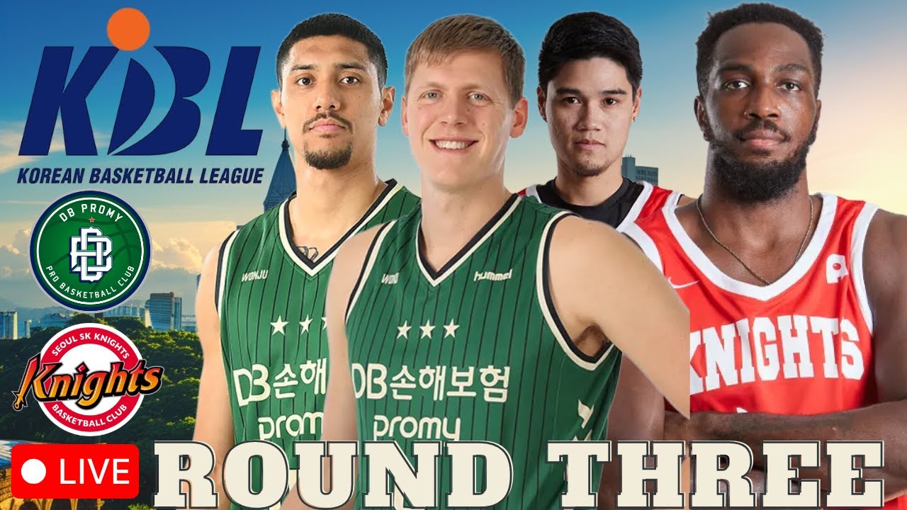 WONJU DB PROMY VS SEOUL SK KNIGHT I KBL LIVE I PLAY BY PLAY & FAN REACTIONS 📱